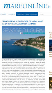 Articolo di Mare Online su Spiagge di Liguria