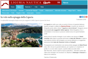 Articolo di Liguria Nautica su Spiagge di Liguria