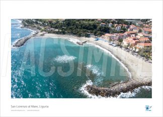 Poster San Lorenzo al Mare 1, 30x40 cm