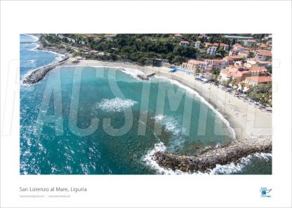 Poster San Lorenzo al Mare 1, 30x40 cm