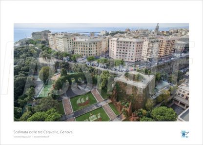 Poster Caravelle 2, Genova, 30x40 cm