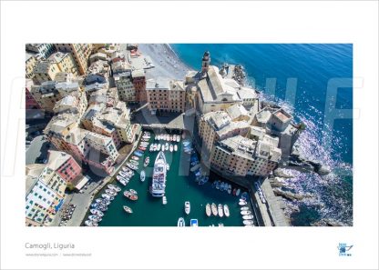 Poster Camogli 7, 30x40 cm